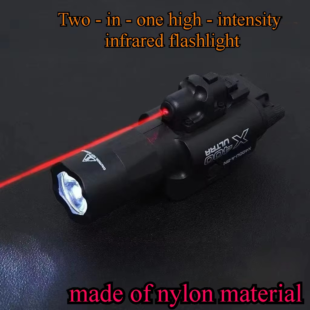 Industrial Laser Gun - Latarka laserowa 2w1 X400U o wysokiej