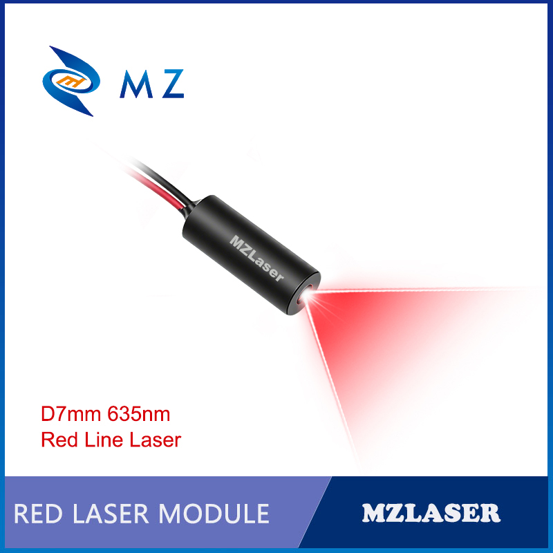 Industrial Laser Line Generator - Kompaktowy moduł diody laserowej z czerwoną