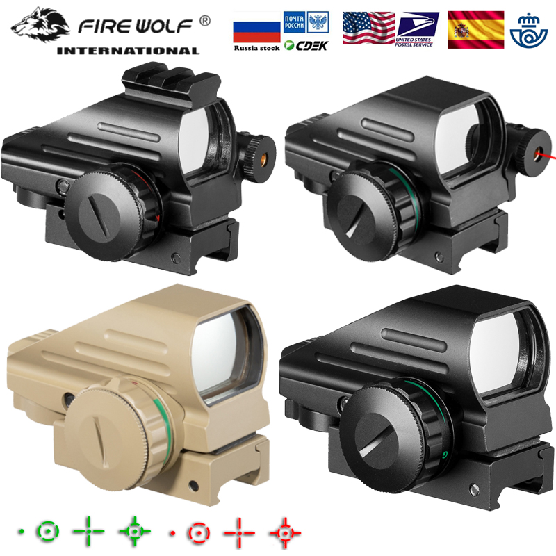 Industrial Laser Gun - Taktyczna odblaskowa czerwona/zielona laserowa projekcja holograficzna