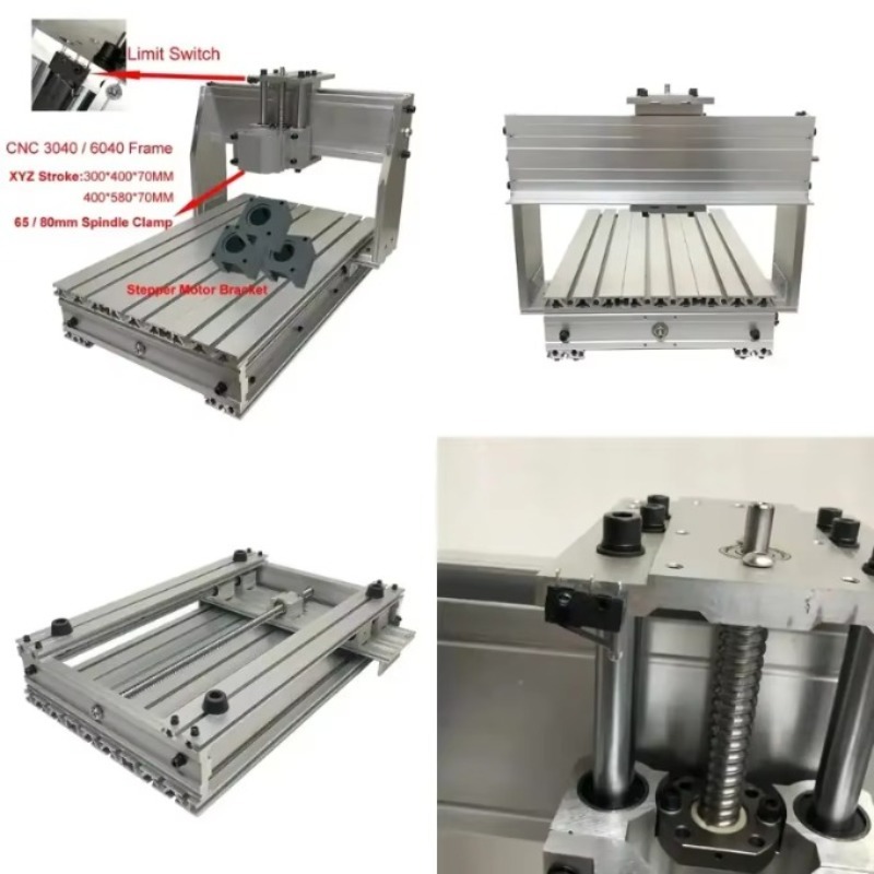 Cnc Router Machine - Aluminiowy Zestaw Ramy CNC 3040 6040