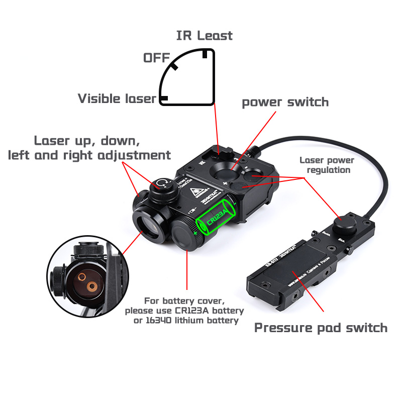 WADSN PERST 4 Latarka Scout Li – Industrial Laser Gun recenzja i cena
