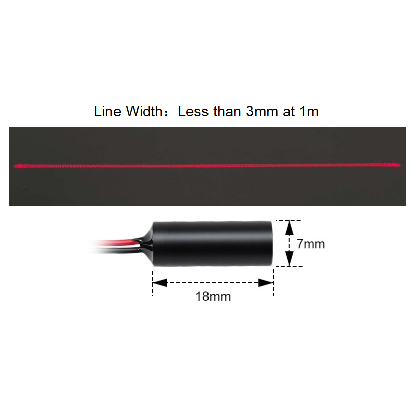 Kompaktowy moduł diody laserow – Industrial Laser Line Generator recenzja i cena