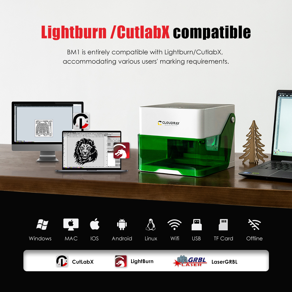 Cloudray 5000mw CNC Mini grawe – Industrial Laser Machines recenzja i cena