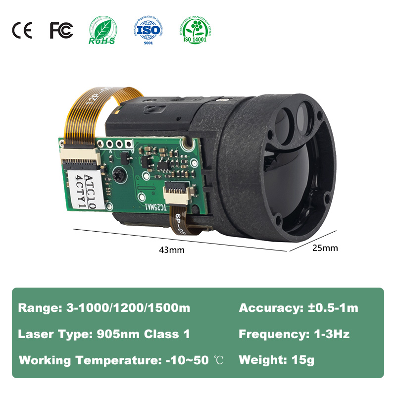 Moduł mini laserowego dalmierz – Industrial Applications Of Laser recenzja i cena