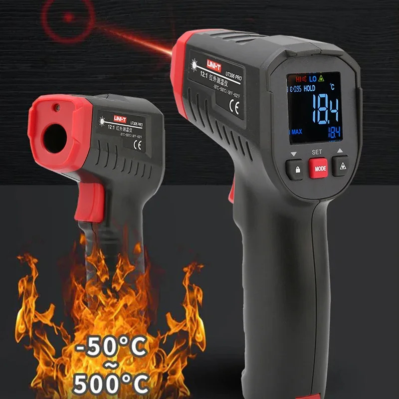 Termometr cyfrowy UNI-T bezkon – Industrial Laser Gun recenzja i cena